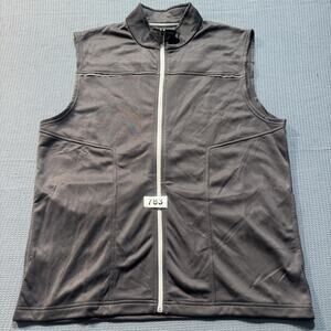 Pro Tour Cool Play Golf Zip-Up Vest Men's XL Black Brand New